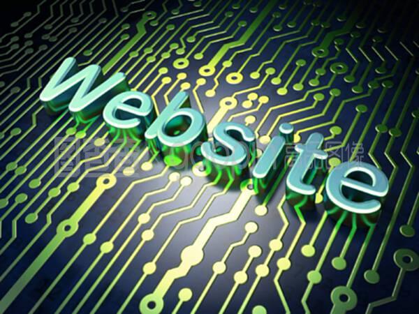 基于電路板背景的seo網絡開發(fā)概念網站